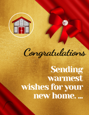 Congratulations On New Home