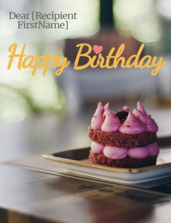 A happy birthday card gift ideas template example